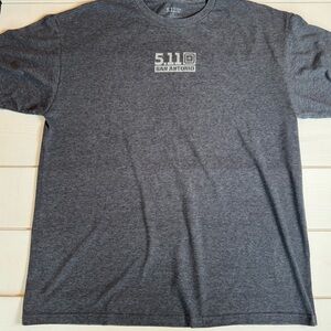 5.11 San Antonio Tactical Gray Short Sleeve Tee